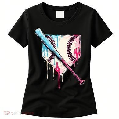 Cool Sport B.A.S.E.B.A.L.L Home Plate Drip With Sprinkles Drip Women's T-Shirt