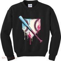Cool Sport B.A.S.E.B.A.L.L Home Plate Drip With Sprinkles Drip Kids Sweatshirt thumb 0