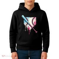 Cool Sport B.A.S.E.B.A.L.L Home Plate Drip With Sprinkles Drip Kids Hoodie thumb 4