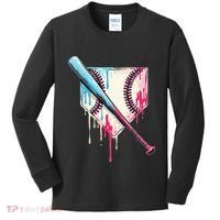 Cool Sport B.A.S.E.B.A.L.L Home Plate Drip With Sprinkles Drip Kids Long Sleeve Shirt thumb 0
