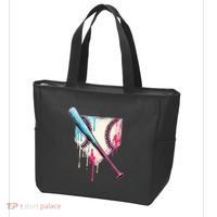 Cool Sport B.A.S.E.B.A.L.L Home Plate Drip With Sprinkles Drip Tote Bag thumb 3