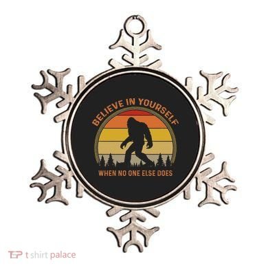 Cool Sasquatch Big Foot  Believe In Yourself Ornament