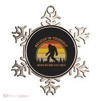 Cool Sasquatch Big Foot  Believe In Yourself Ornament thumb 0