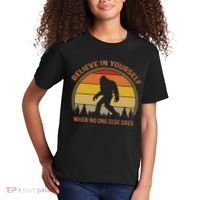 Cool Sasquatch Big Foot  Believe In Yourself Kids T-Shirt thumb 2