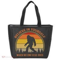 Cool Sasquatch Big Foot  Believe In Yourself Tote Bag thumb 0