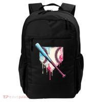 Cool Sport Baseball Home Plate Drip With Sprinkles Drip Backpack thumb 0