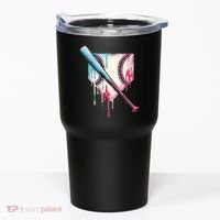 Cool Sport Baseball Home Plate Drip With Sprinkles Drip Tumbler thumb 0