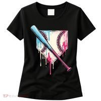 Cool Sport Baseball Home Plate Drip With Sprinkles Drip Women's T-Shirt thumb 0