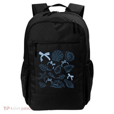 Coquette Seashell  Beach Coastal Retro Summer Vibes Backpack