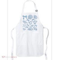 Coquette Seashell  Beach Coastal Retro Summer Vibes Apron thumb 0