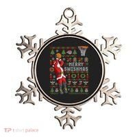 Cool Santa Basketball Merry Swishmas Ornament thumb 0