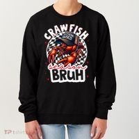 Crawfish Season Bruh Crawfish Hat Boy Funny Seafood Festival Women's Sweatshirt thumb 0