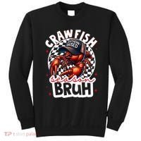 Crawfish Season Bruh Crawfish Hat Boy Funny Seafood Festival Sweatshirt thumb 0