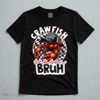 Crawfish Season Bruh Crawfish Hat Boy Funny Seafood Festival T-Shirt thumb 5