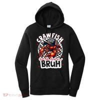Crawfish Season Bruh Crawfish Hat Boy Funny Seafood Festival Women's Hoodie thumb 0