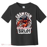 Crawfish Season Bruh Crawfish Hat Boy Funny Seafood Festival Toddler T-Shirt thumb 0
