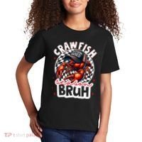 Crawfish Season Bruh Crawfish Hat Boy Funny Seafood Festival Kids T-Shirt thumb 2