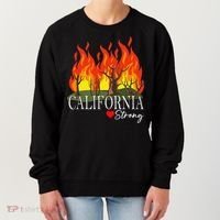 California Strong California Fire Gift Women's Sweatshirt thumb 0