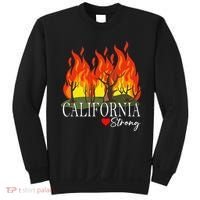 California Strong California Fire Gift Sweatshirt thumb 0