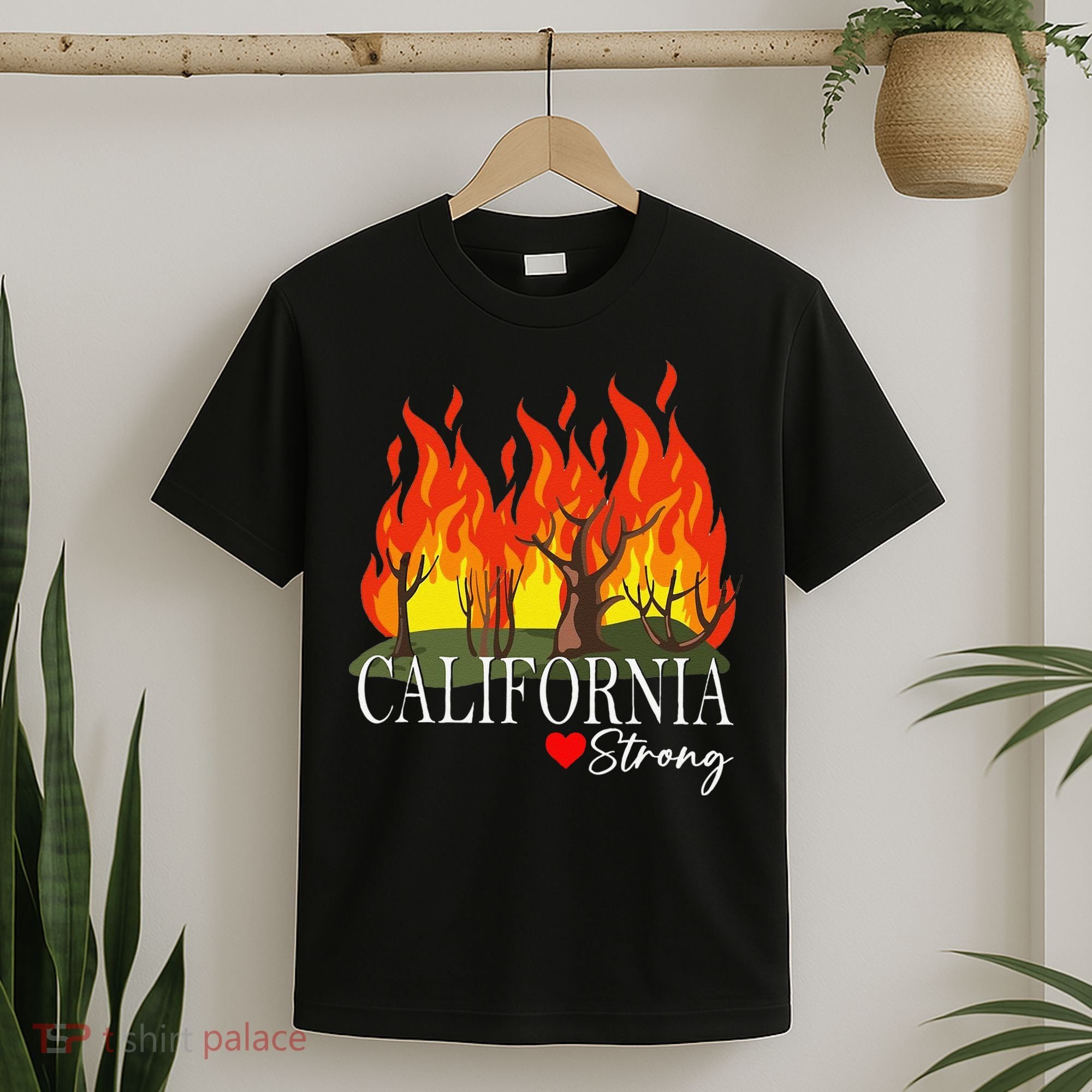 California Strong California Fire Gift T-Shirt