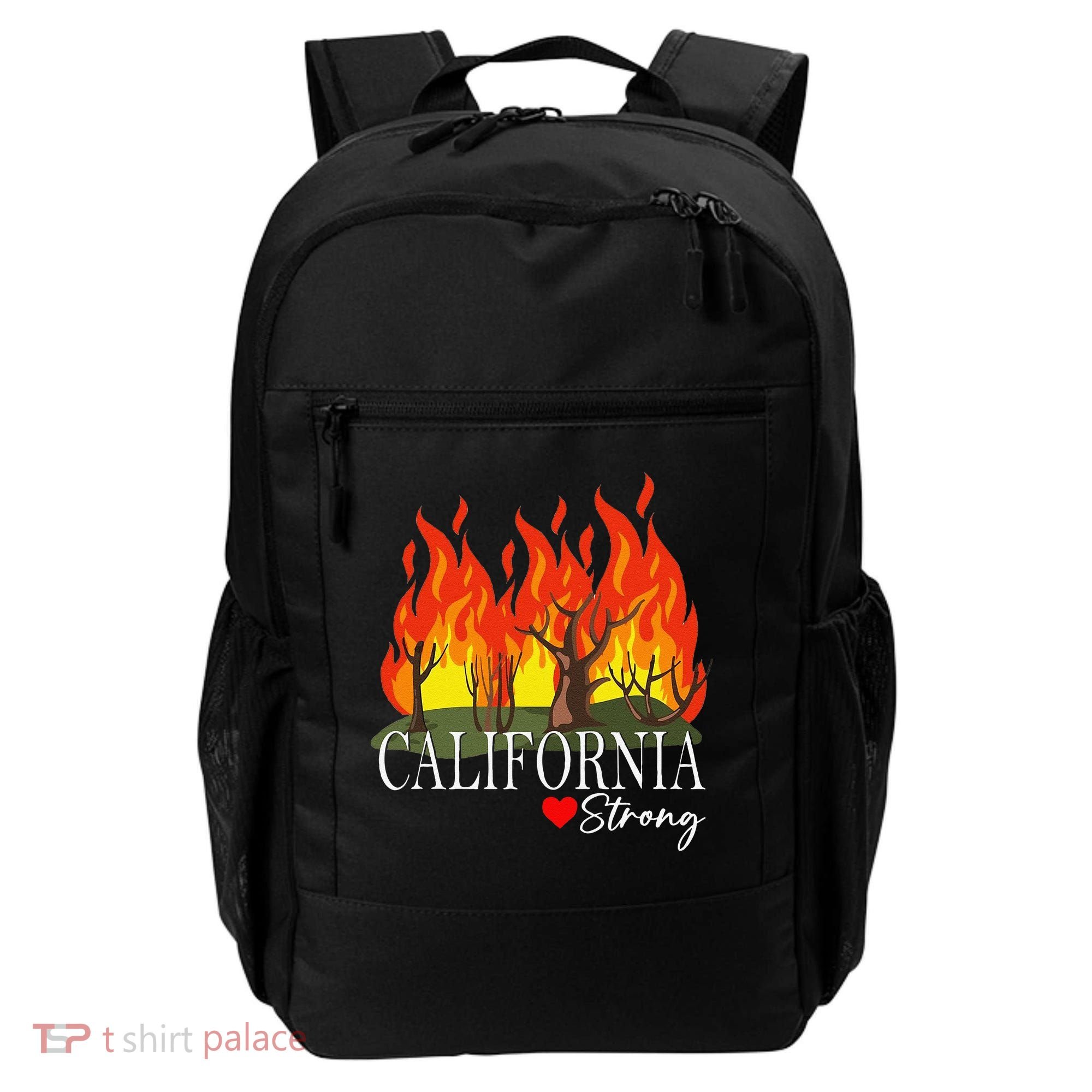 California Strong California Fire Gift Backpack