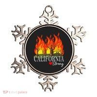 California Strong California Fire Gift Ornament thumb 0