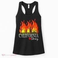 California Strong California Fire Gift Women's Tank Top thumb 0