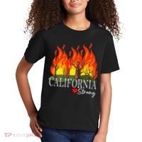 California Strong California Fire Gift Kids T-Shirt thumb 2