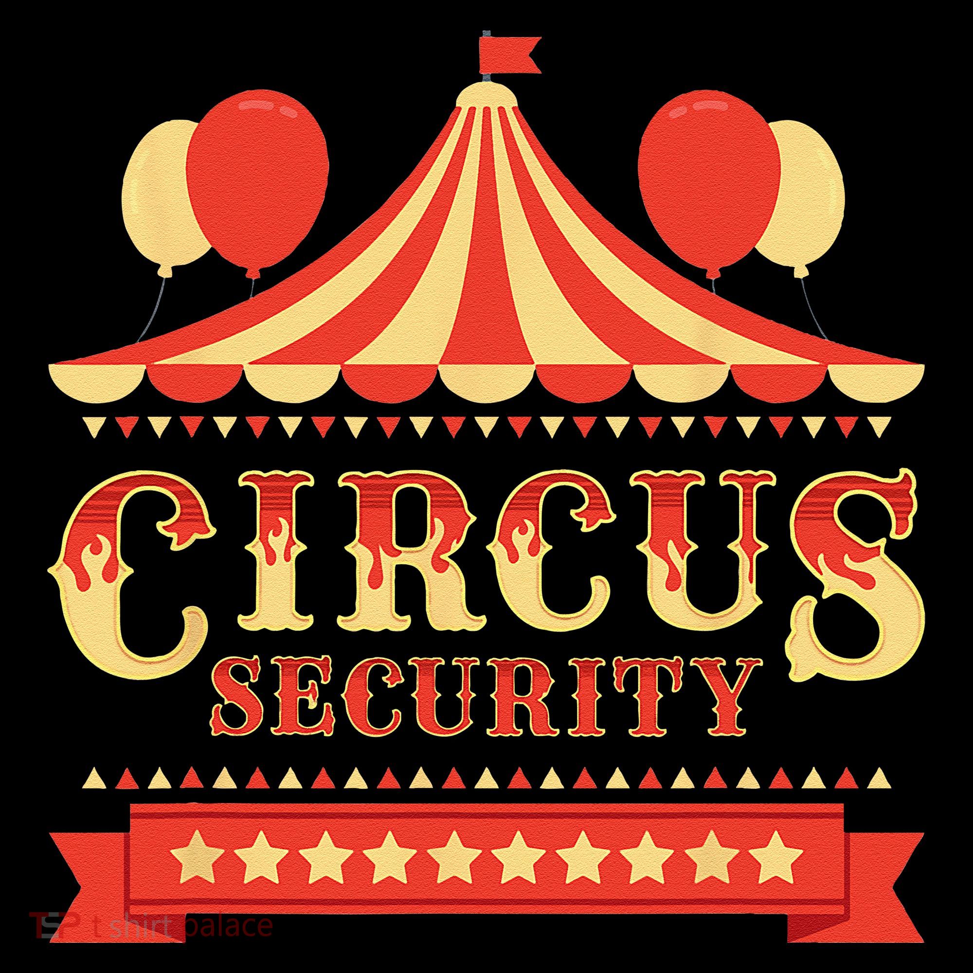 Circus Security Circus Birthday Party Circus Costume Coaster