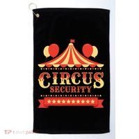 Circus Security Circus Birthday Party Circus Costume Golf Towel thumb 0