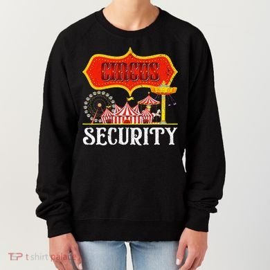Circus Security Carnival Costume Carny Event Staff Circus Women's Sweatshirt