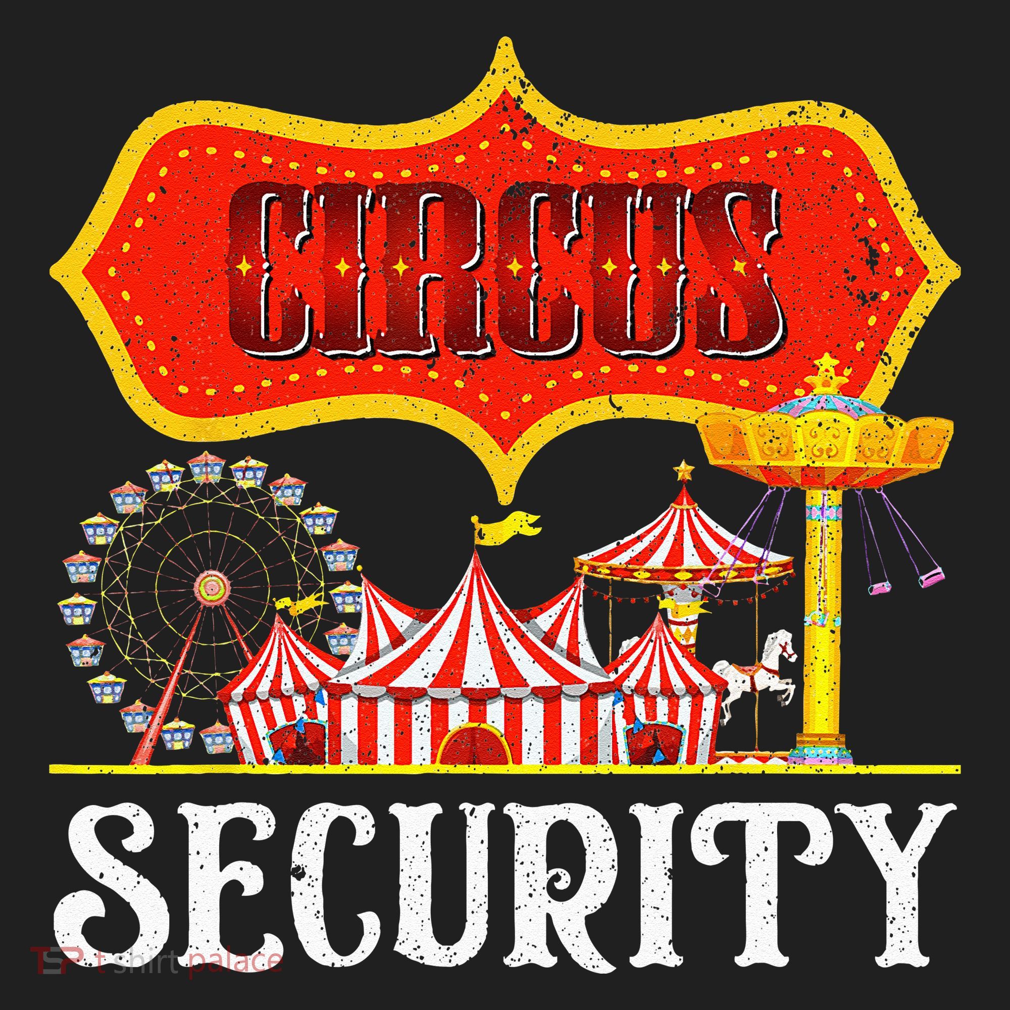 Circus Security Carnival Costume Carny Event Staff Circus Women's Sweatshirt