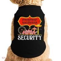 Circus Security Carnival Costume Carny Event Staff Circus Doggie Tank thumb 0
