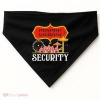 Circus Security Carnival Costume Carny Event Staff Circus USA-Made Doggie Bandana thumb 0