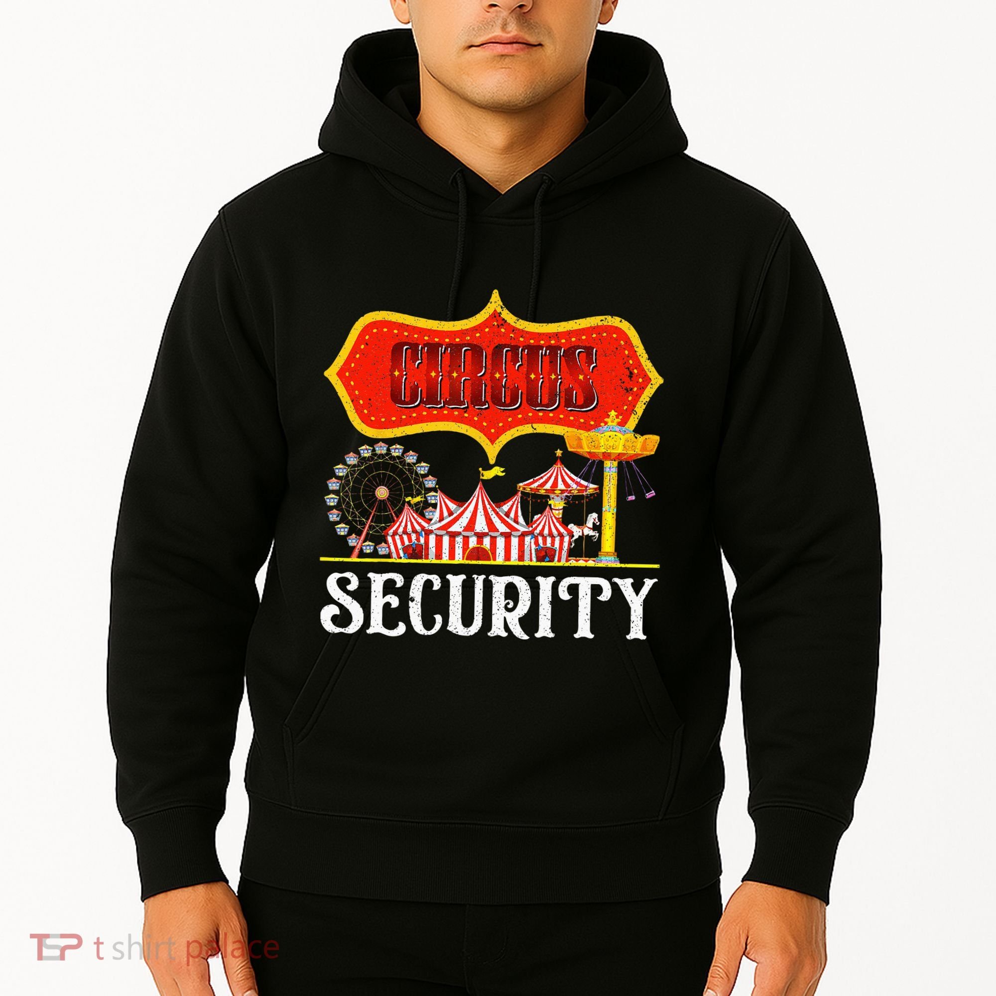 Circus Security Carnival Costume Carny Event Staff Circus Hoodie