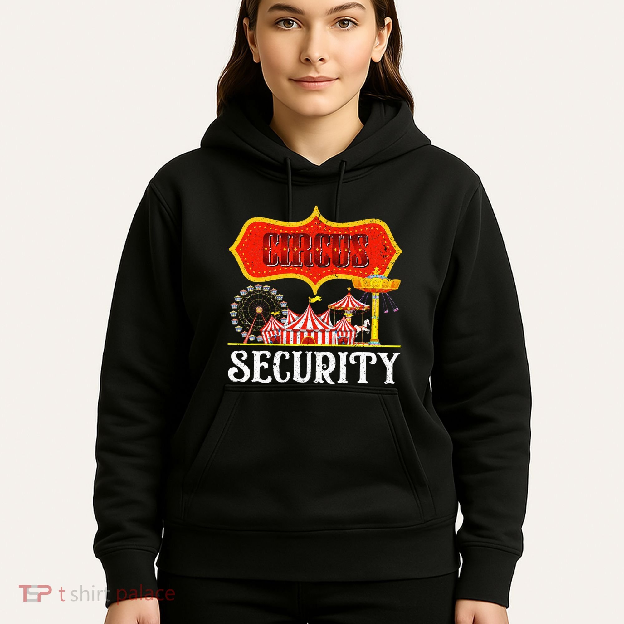 Circus Security Carnival Costume Carny Event Staff Circus Hoodie