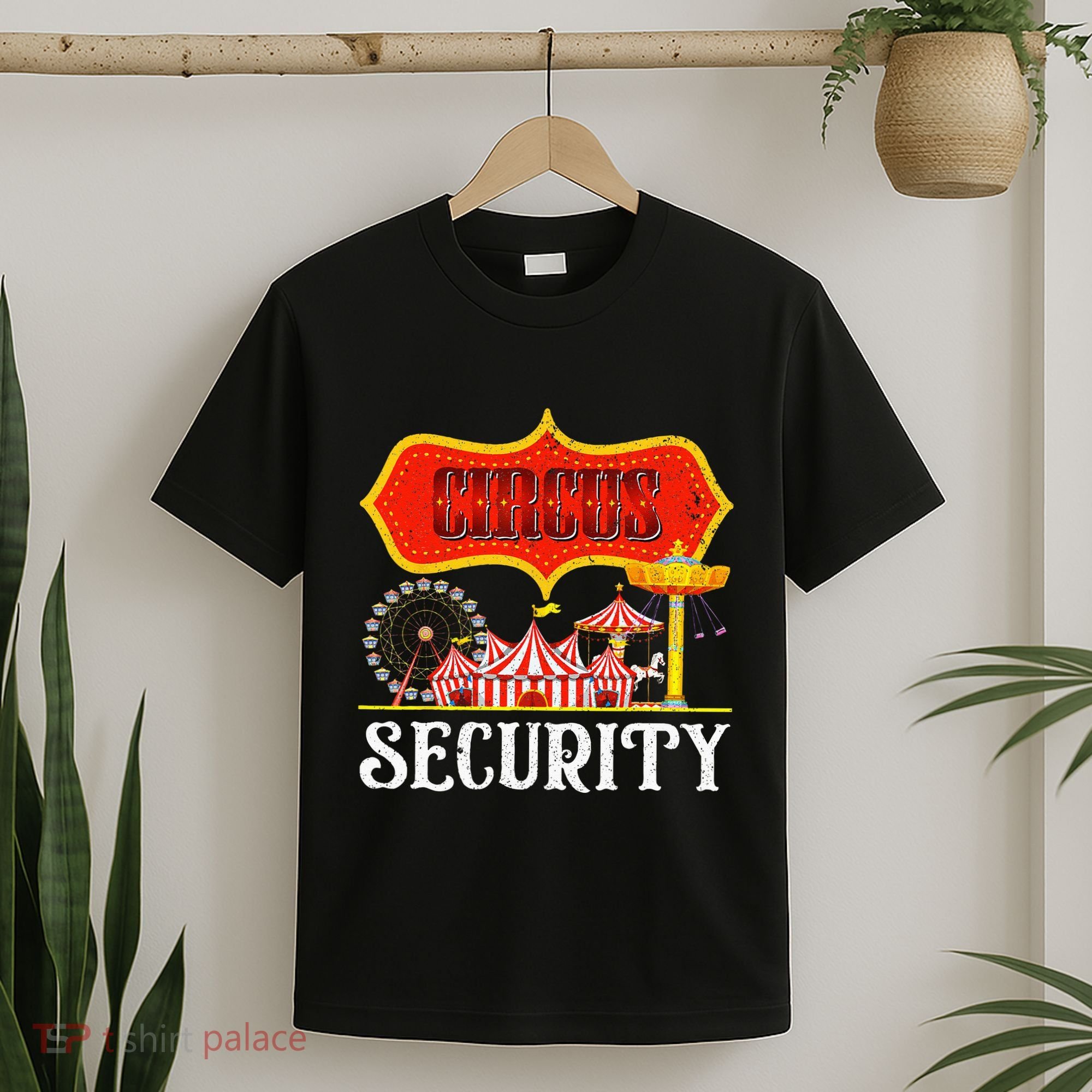 Circus Security Carnival Costume Carny Event Staff Circus T-Shirt