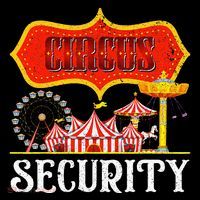 Circus Security Carnival Costume Carny Event Staff Circus Button thumb 1