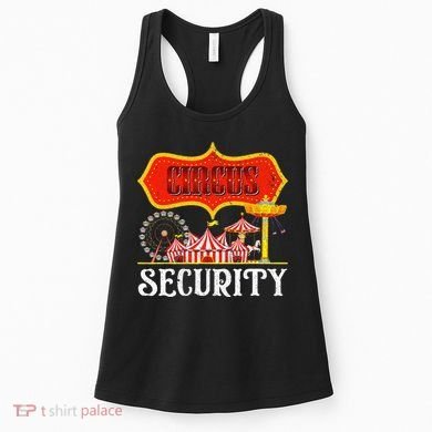 Circus Security Carnival Costume Carny Event Staff Circus Women's Tank Top