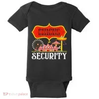 Circus Security Carnival Costume Carny Event Staff Circus Baby Bodysuit thumb 0