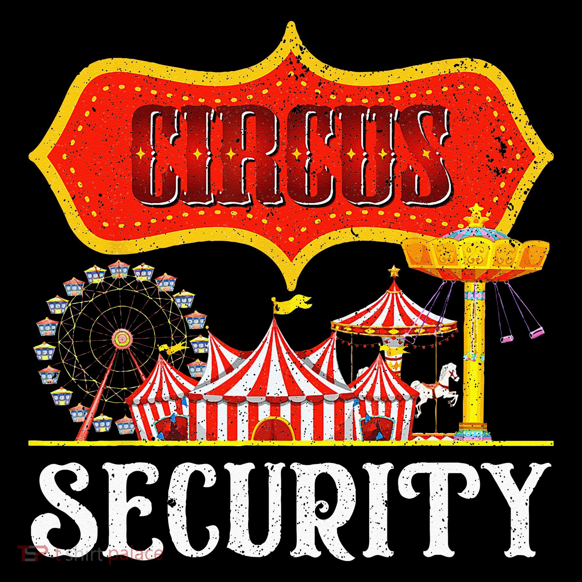 Circus Security Carnival Costume Carny Event Staff Circus Toddler Hoodie