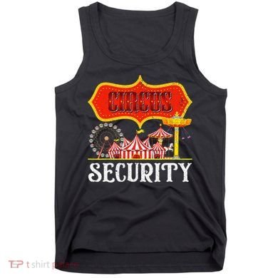 Circus Security Carnival Costume Carny Event Staff Circus Tank Top