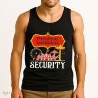 Circus Security Carnival Costume Carny Event Staff Circus Tank Top thumb 3