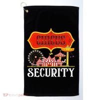 Circus Security Carnival Costume Carny Event Staff Circus Golf Towel thumb 0