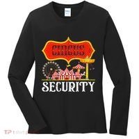 Circus Security Carnival Costume Carny Event Staff Circus Women's Long Sleeve Shirt thumb 0