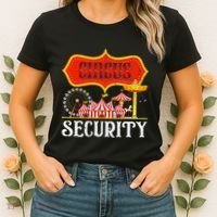 Circus Security Carnival Costume Carny Event Staff Circus Women's T-Shirt thumb 2
