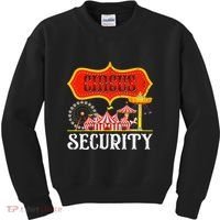 Circus Security Carnival Costume Carny Event Staff Circus Kids Sweatshirt thumb 0