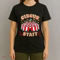 Circus Staff Circus Themed Party T-Shirt thumb 4