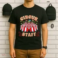 Circus Staff Circus Themed Party T-Shirt thumb 6