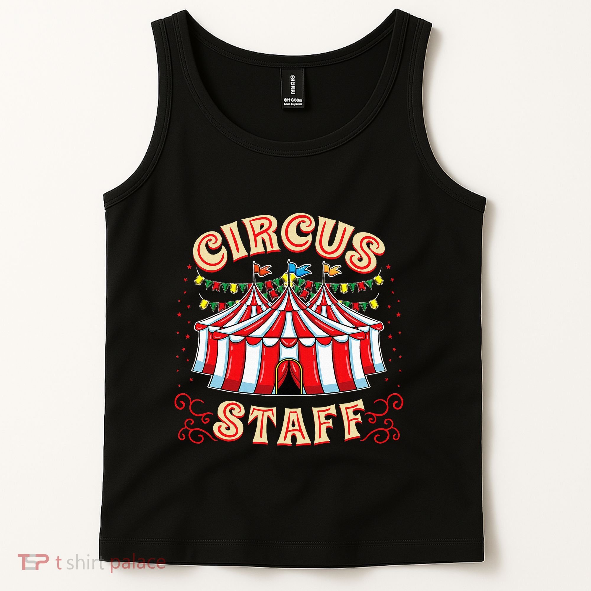 Circus Staff Circus Themed Party Tank Top